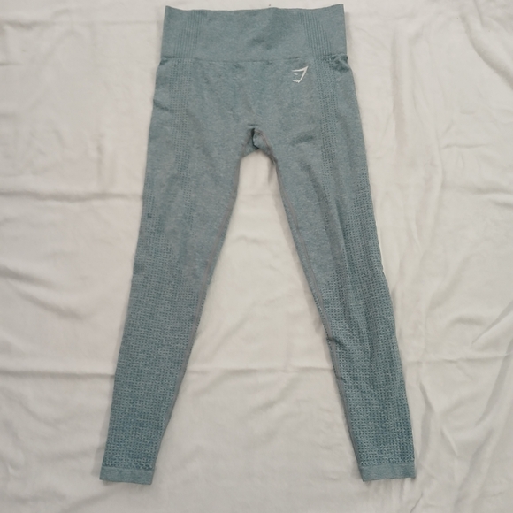 Gymshark Pants - Gymshark  Light Teal Seamless Legging, Women's Size Small.